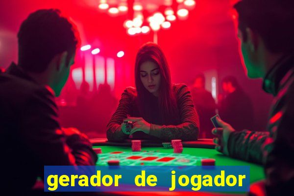 gerador de jogador de futebol